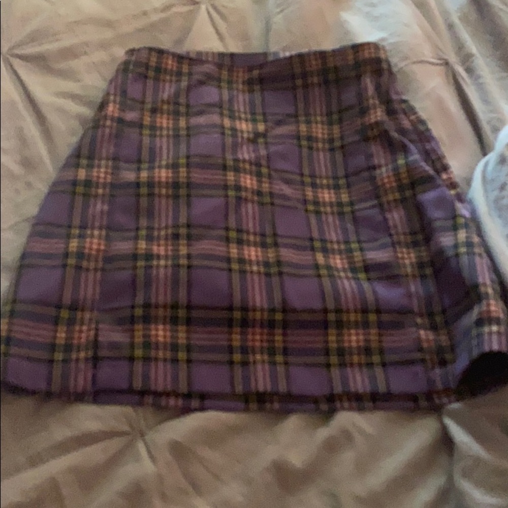 Brandy Melville purple cara skirt